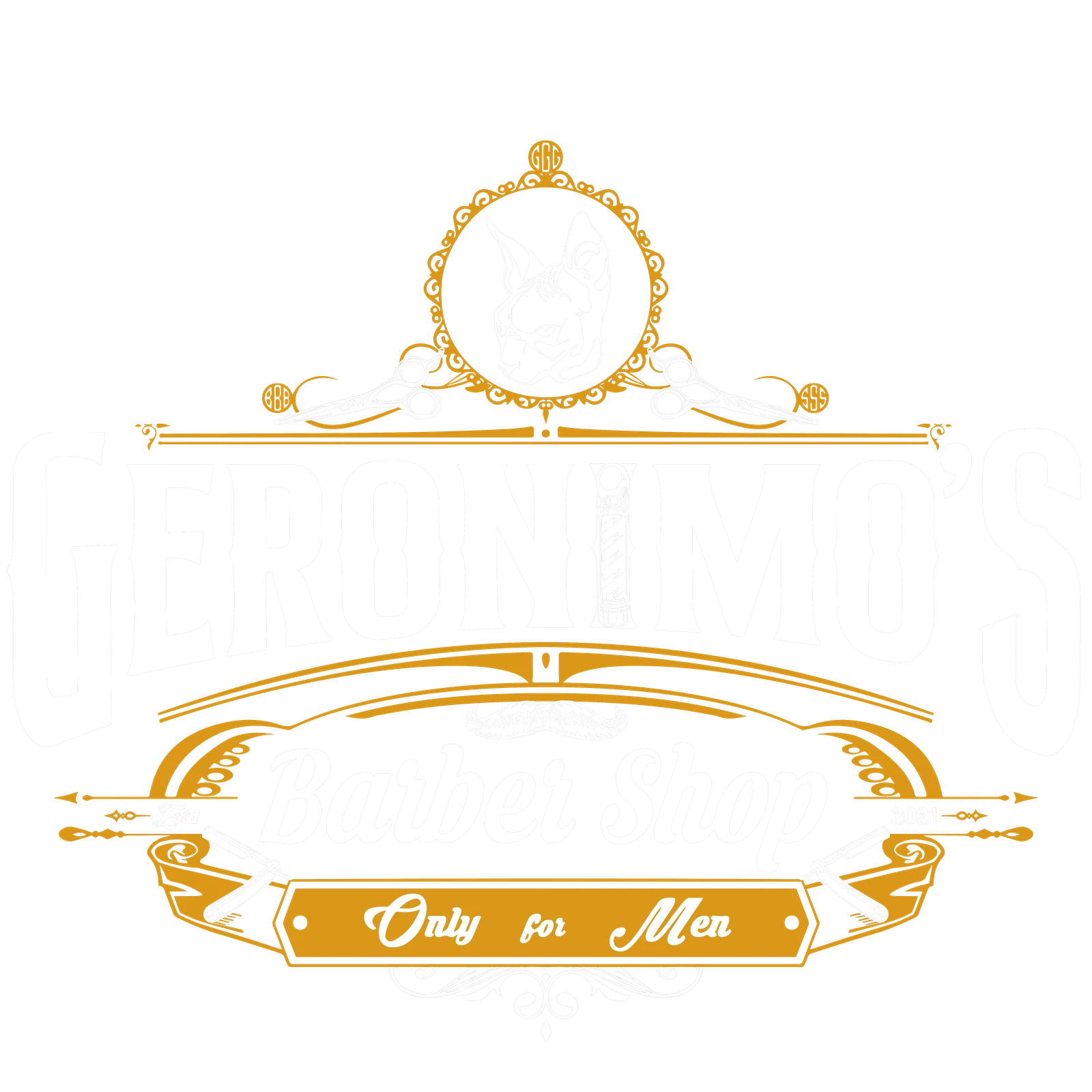 Geronimo’s Barber Shop — Only for Men